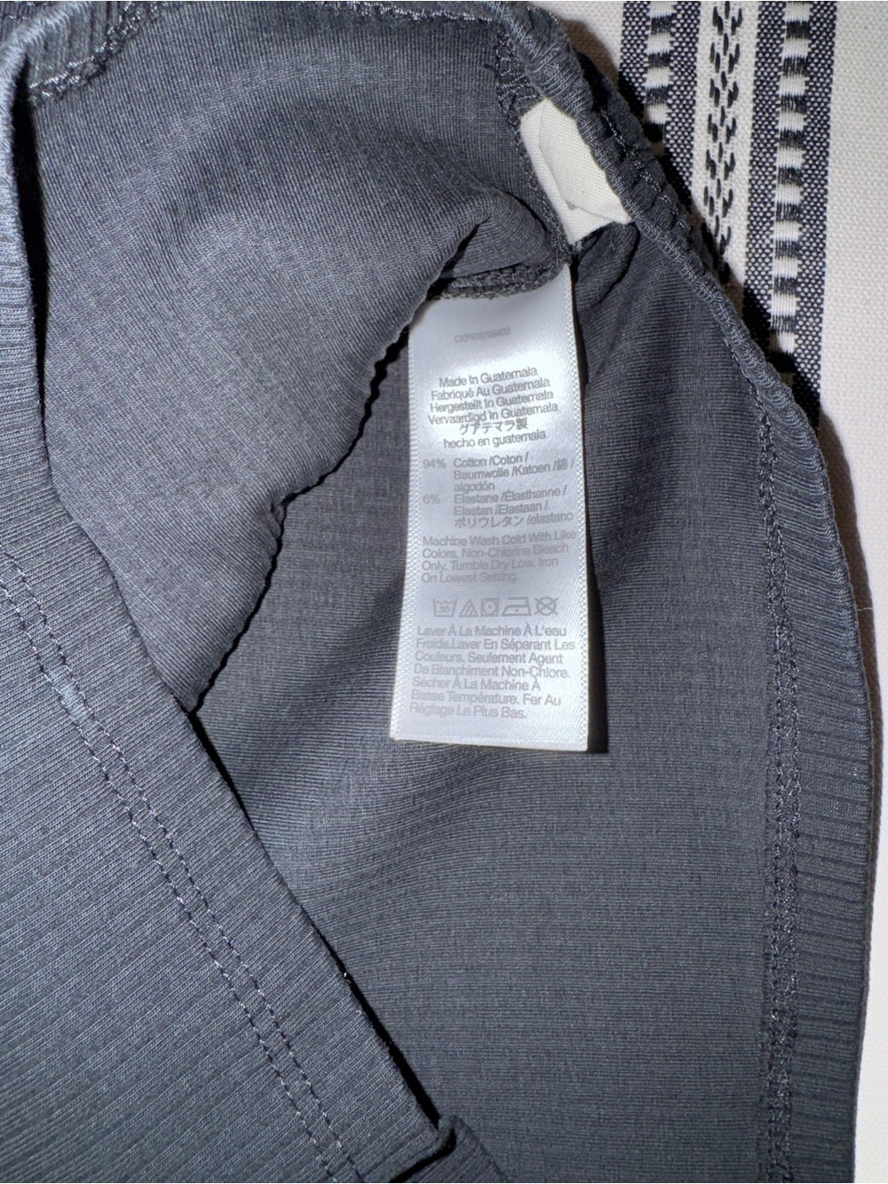 Madewell Black Ribbed Long-Sleeve Scoop Top - Picture 8 of 8